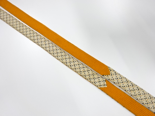 アンティーク　正絹　手組帯締め